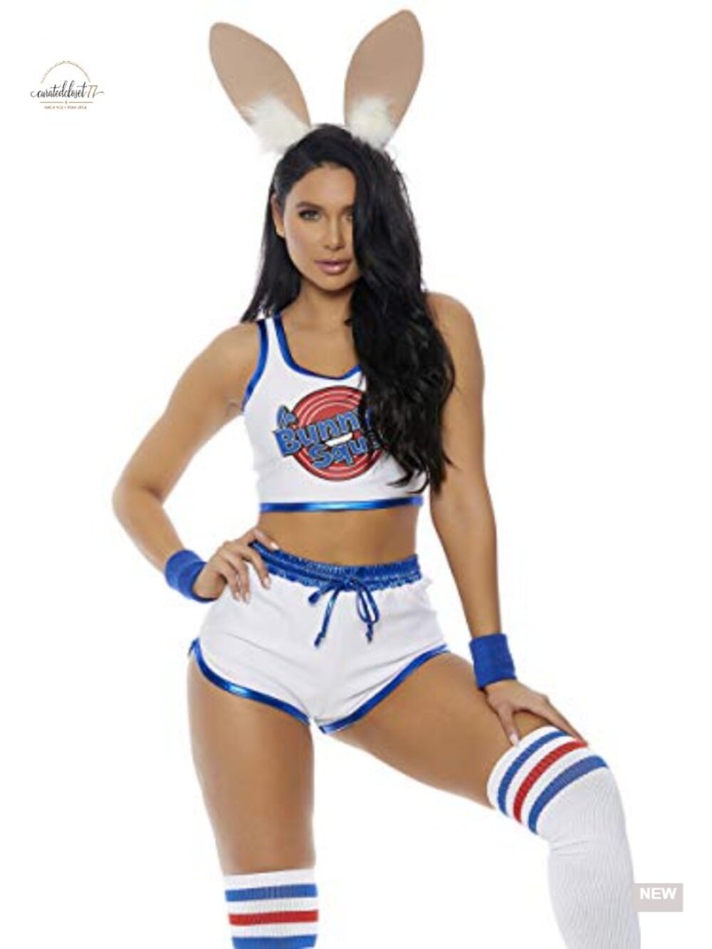 Sexy Lola Bunny Costume Set 90% Polyester 10% Spandex Halloween Roleplay